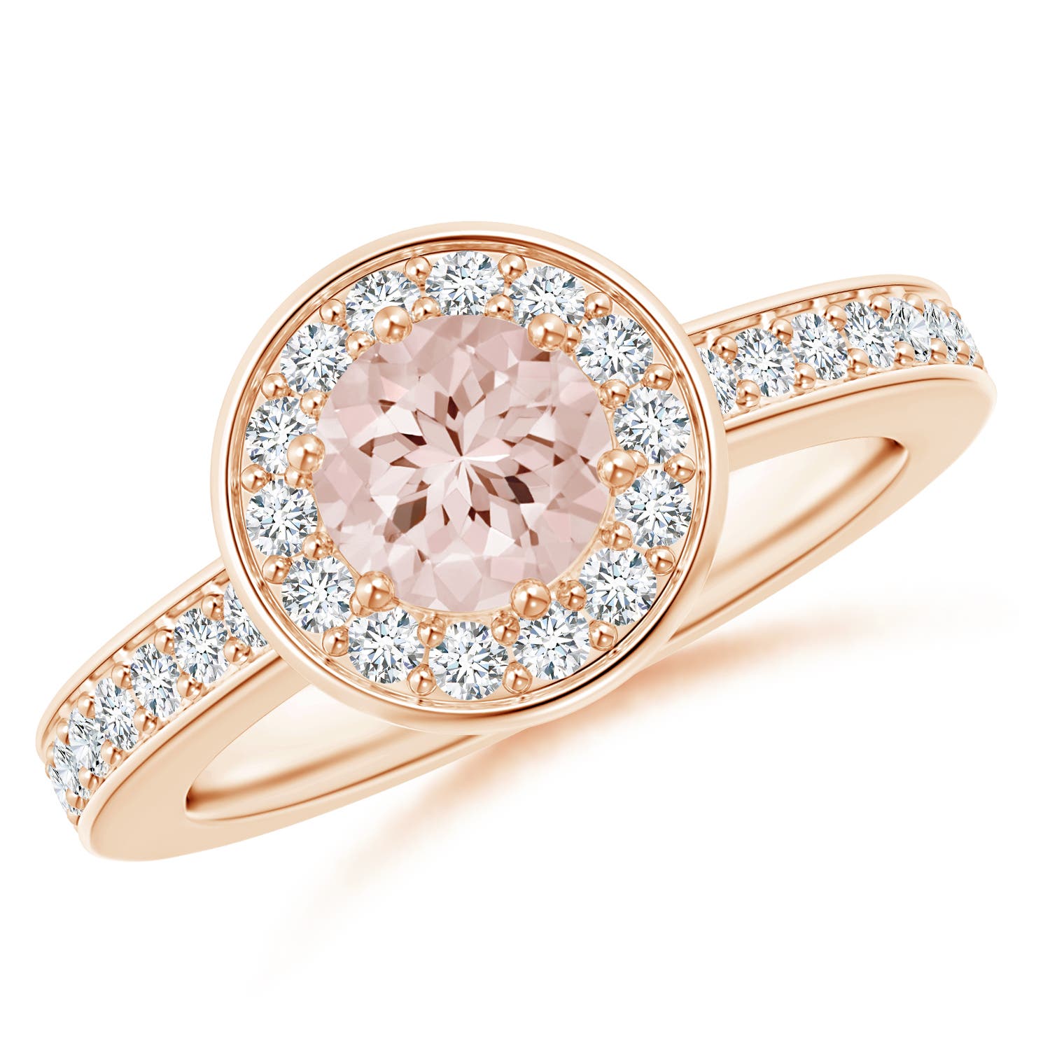 AA - Morganite / 1.06 CT / 14 KT Rose Gold