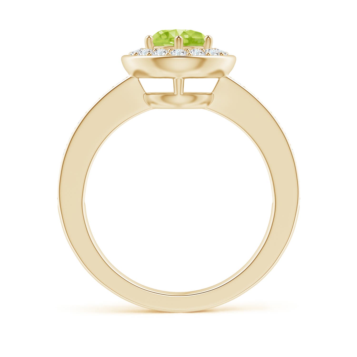 AA - Peridot / 1.31 CT / 14 KT Yellow Gold