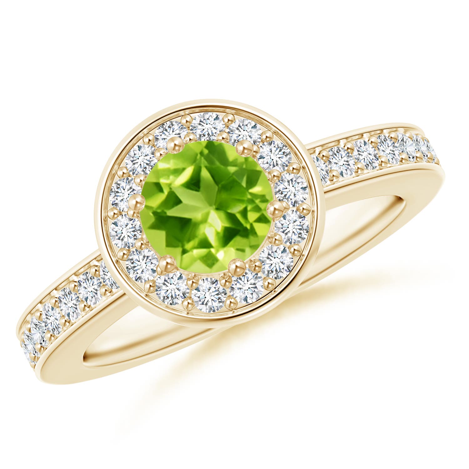 AAA - Peridot / 1.31 CT / 14 KT Yellow Gold