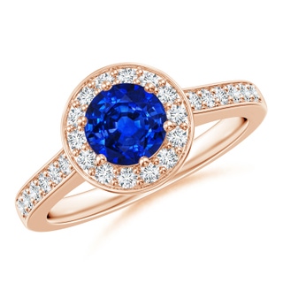 Round AAAA Blue Sapphire