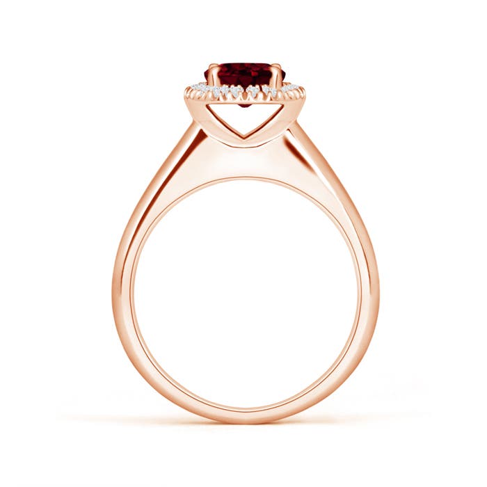 A - Garnet / 1.1 CT / 14 KT Rose Gold