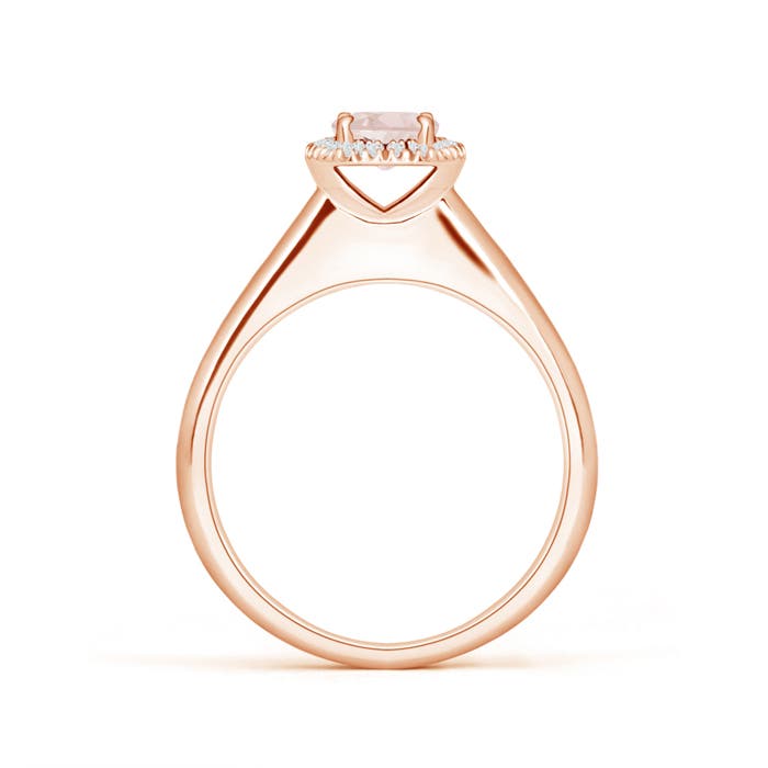 A - Morganite / 0.5 CT / 14 KT Rose Gold