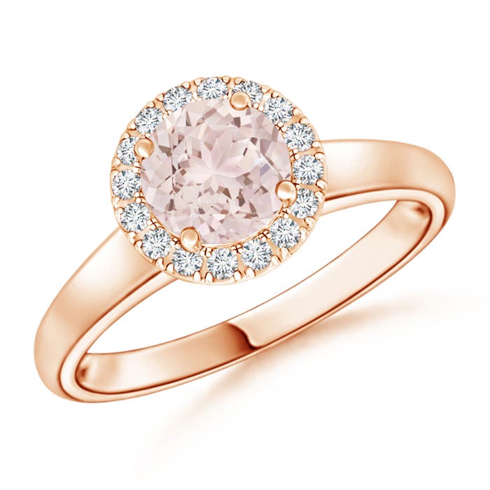 A - Morganite / 0.8 CT / 14 KT Rose Gold