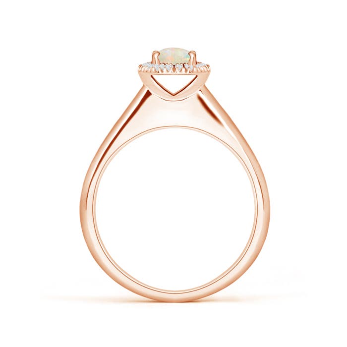 AAAA - Opal / 0.41 CT / 14 KT Rose Gold