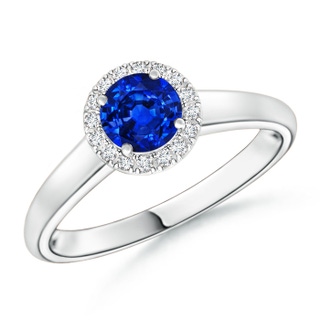 Round AAAA Blue Sapphire