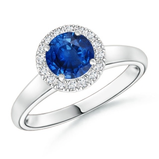 Round AAA Blue Sapphire