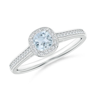 Cushion A Aquamarine