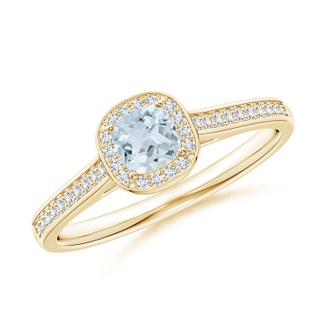 Cushion A Aquamarine