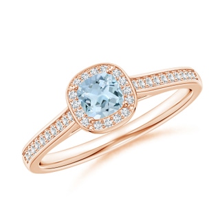 Cushion AA Aquamarine