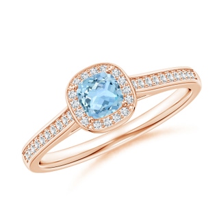 Cushion AAA Aquamarine