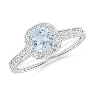 Cushion A Aquamarine
