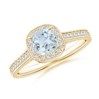 Cushion A Aquamarine
