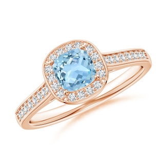 Cushion AAA Aquamarine