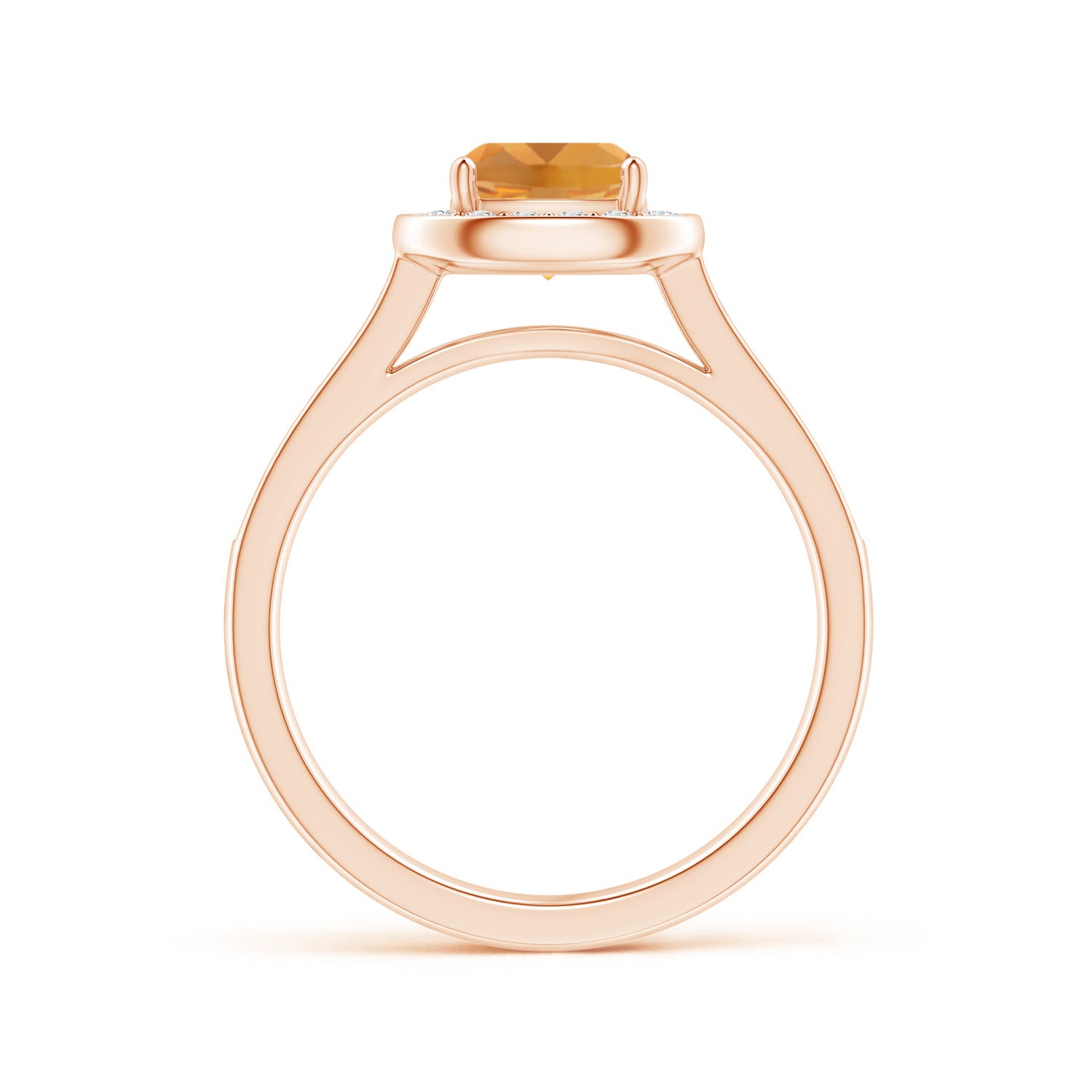 A - Citrine / 1.18 CT / 14 KT Rose Gold