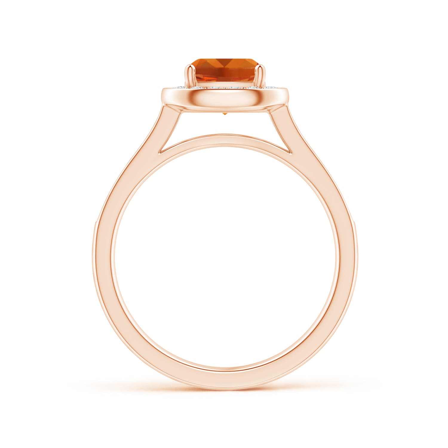 AAAA - Citrine / 1.18 CT / 14 KT Rose Gold