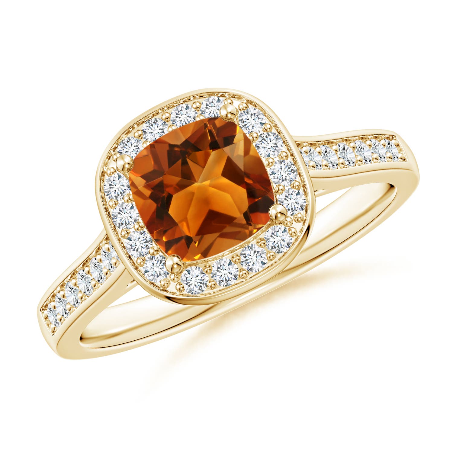 AAAA - Citrine / 1.18 CT / 14 KT Yellow Gold