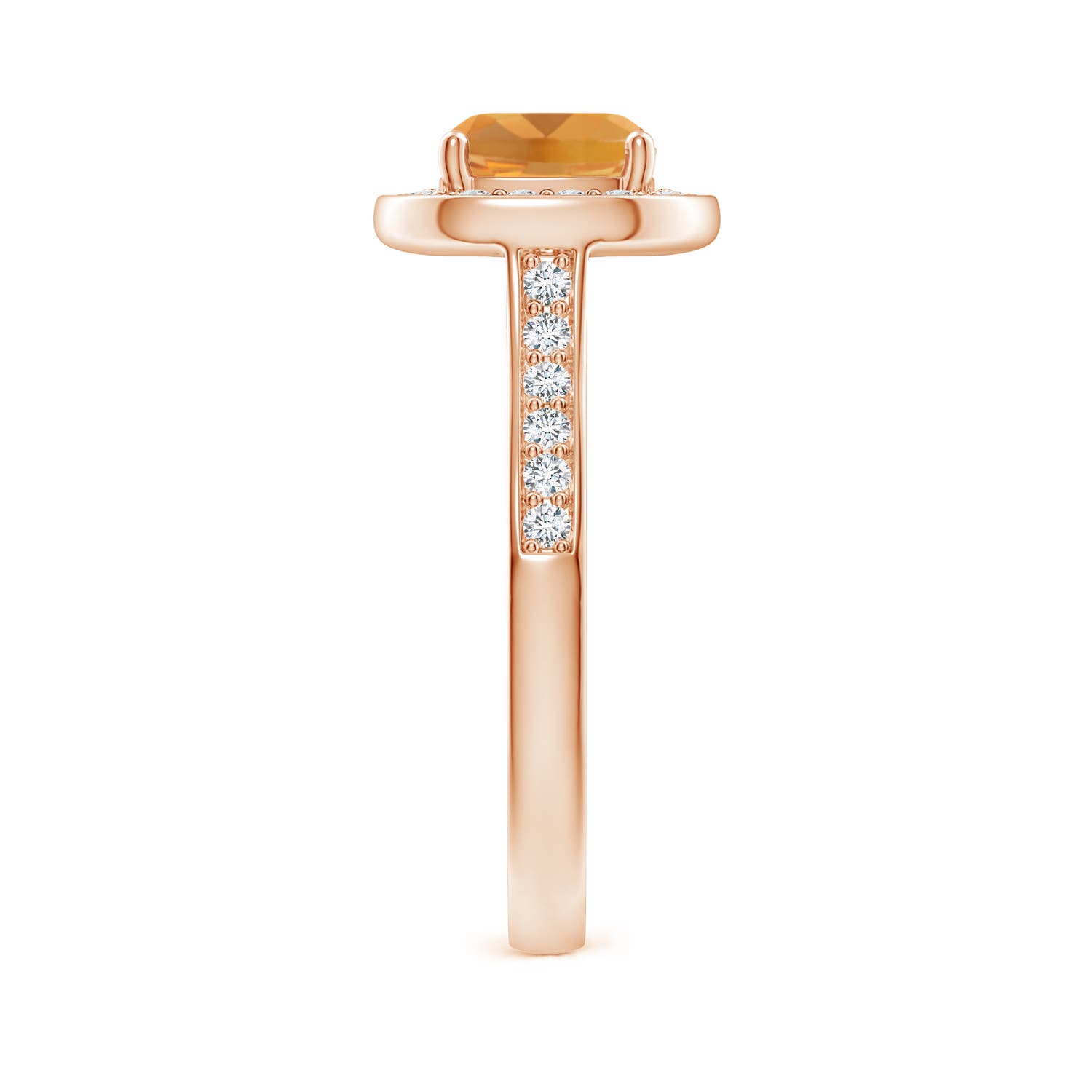 A - Citrine / 1.79 CT / 14 KT Rose Gold