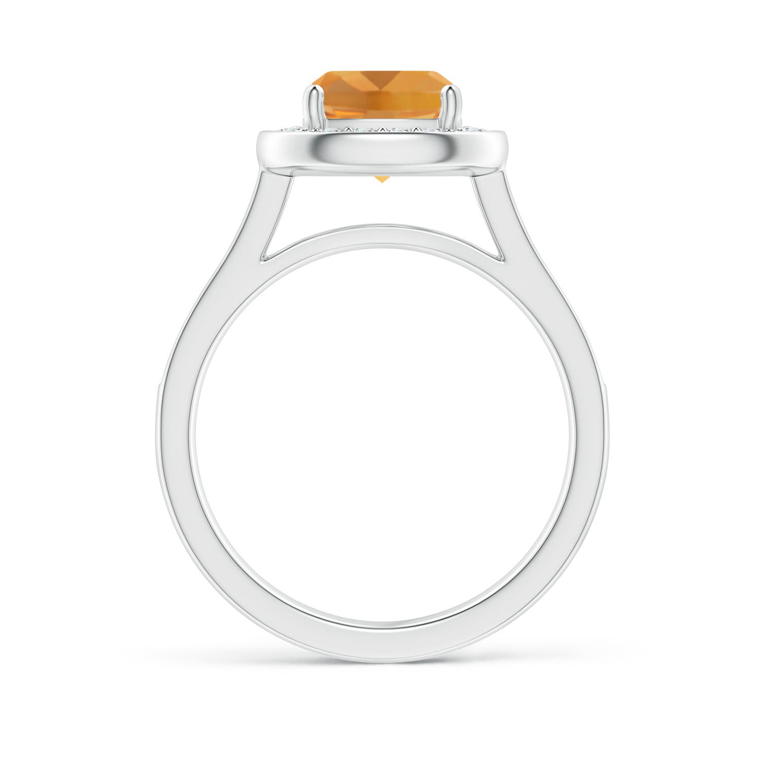 A - Citrine / 1.79 CT / 14 KT White Gold