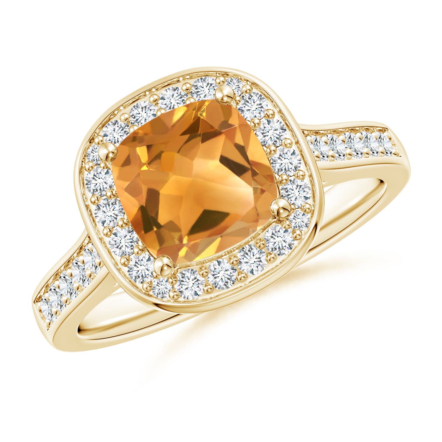 A - Citrine / 1.79 CT / 14 KT Yellow Gold