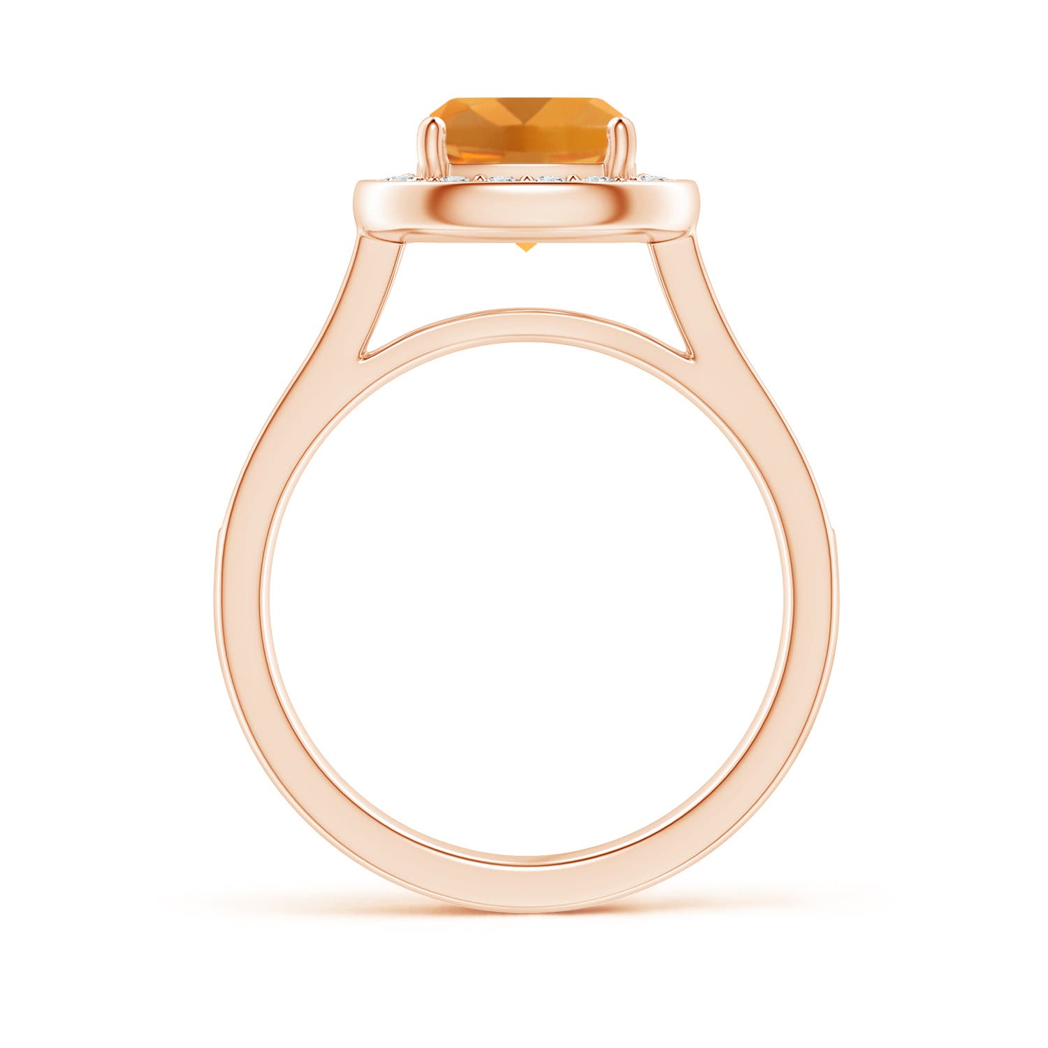 AA - Citrine / 1.79 CT / 14 KT Rose Gold