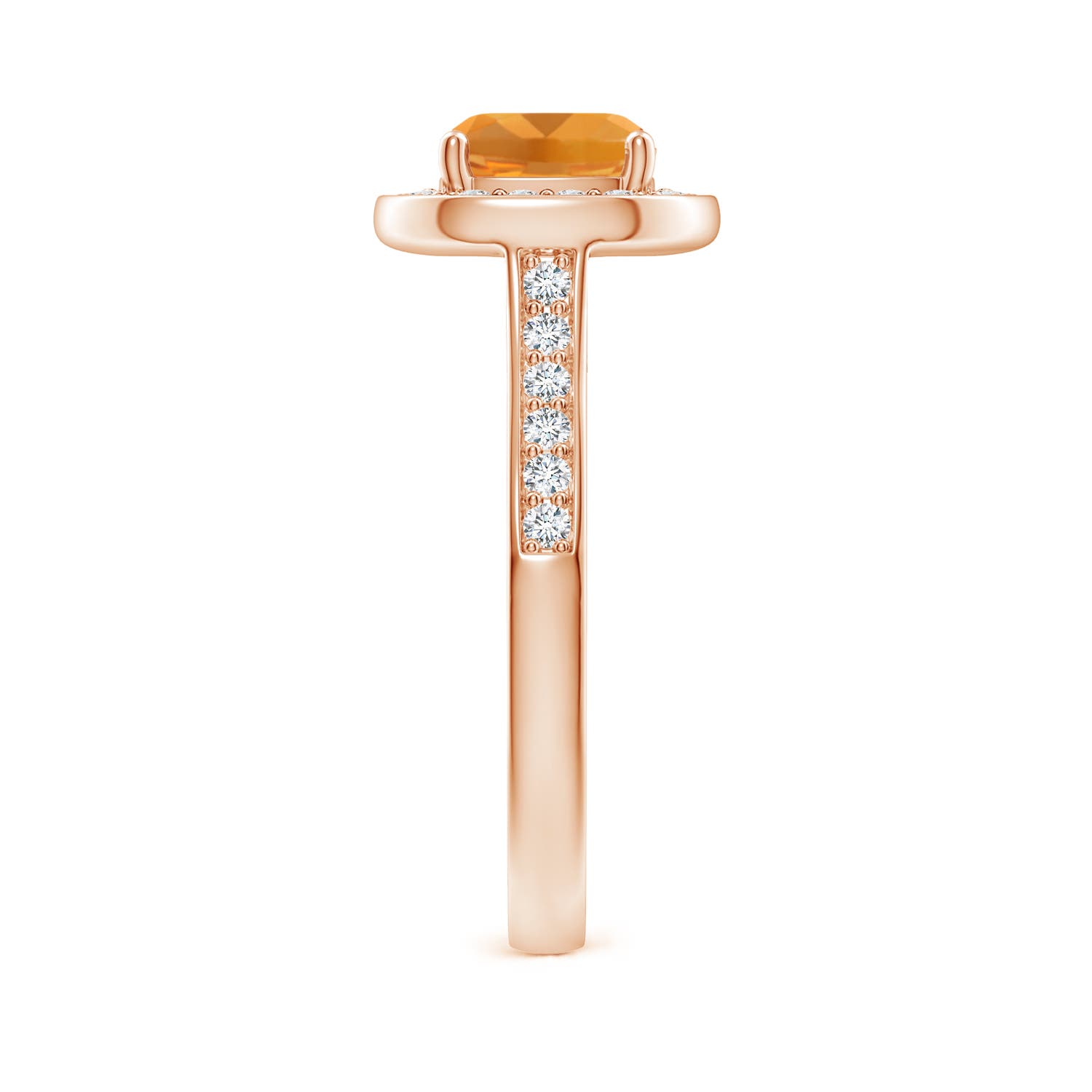 AA - Citrine / 1.79 CT / 14 KT Rose Gold