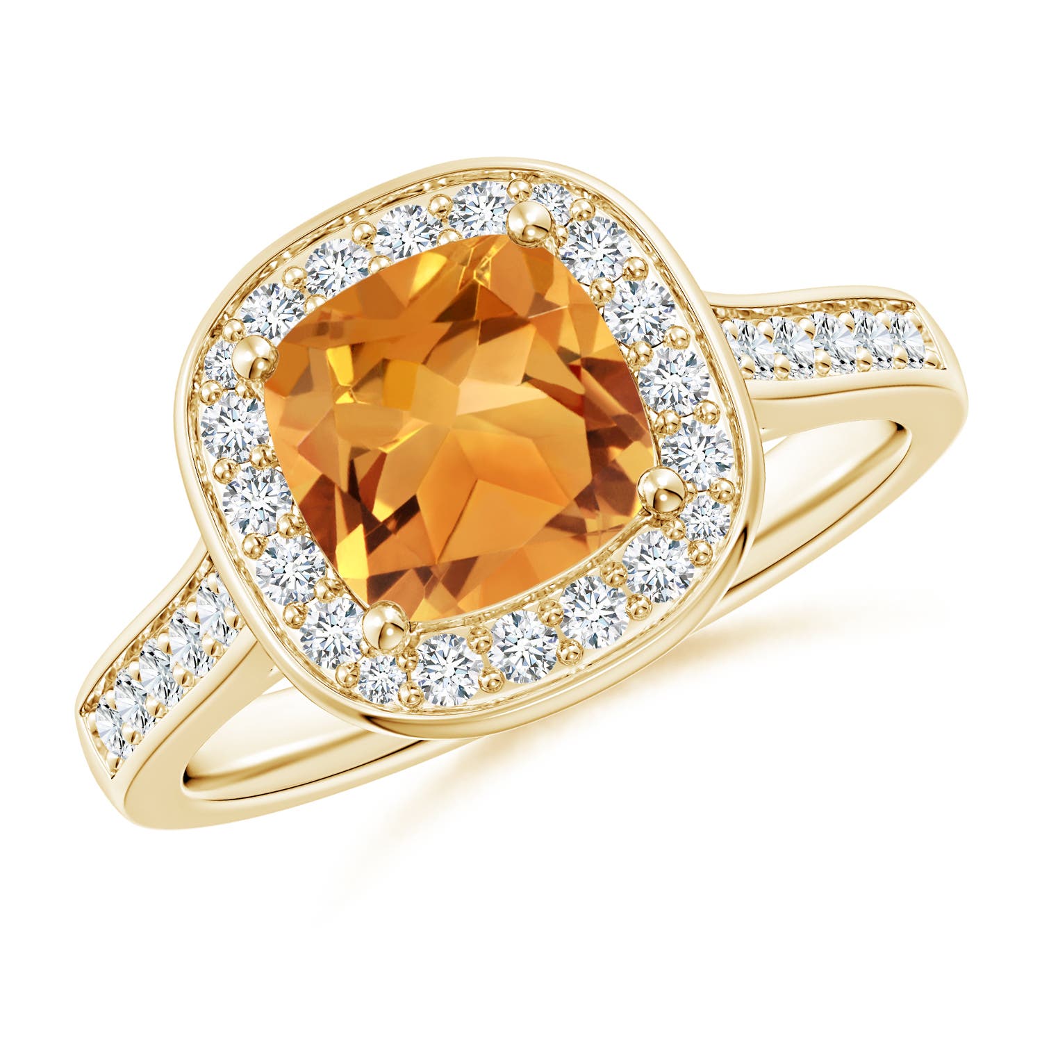 AA - Citrine / 1.79 CT / 14 KT Yellow Gold