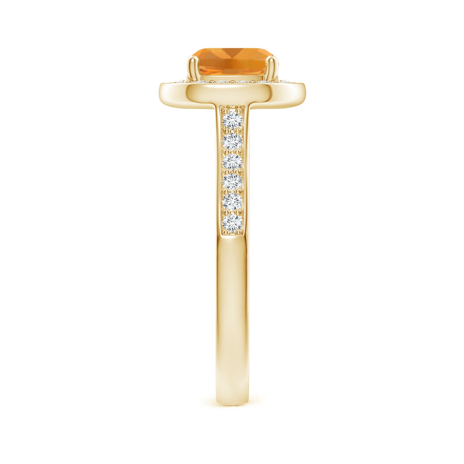 AA - Citrine / 1.79 CT / 14 KT Yellow Gold