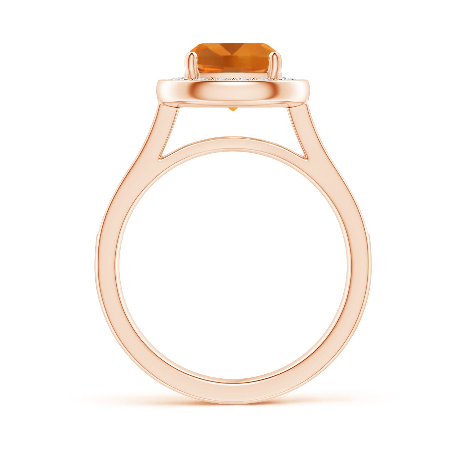 AAA - Citrine / 1.79 CT / 14 KT Rose Gold