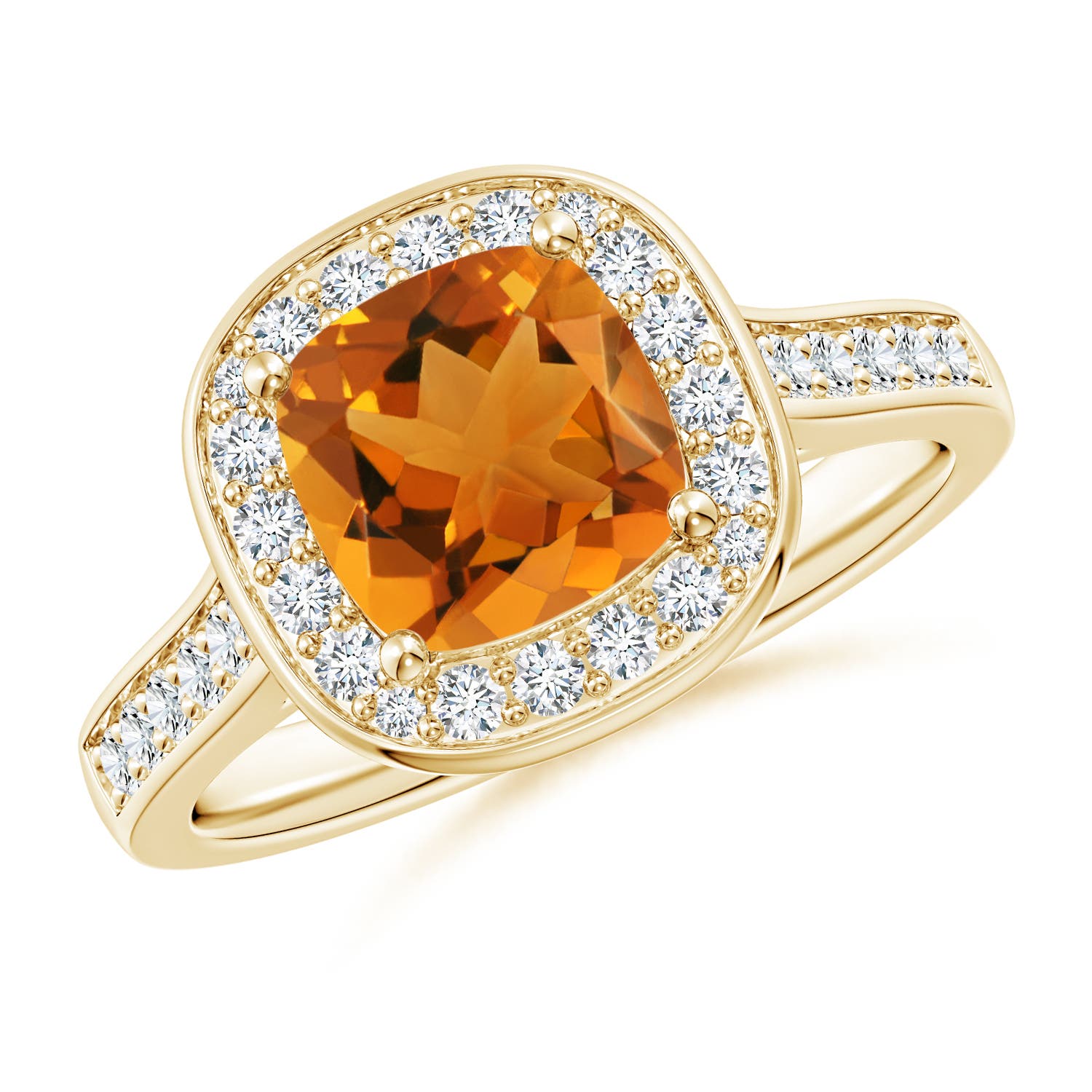 AAA - Citrine / 1.79 CT / 14 KT Yellow Gold