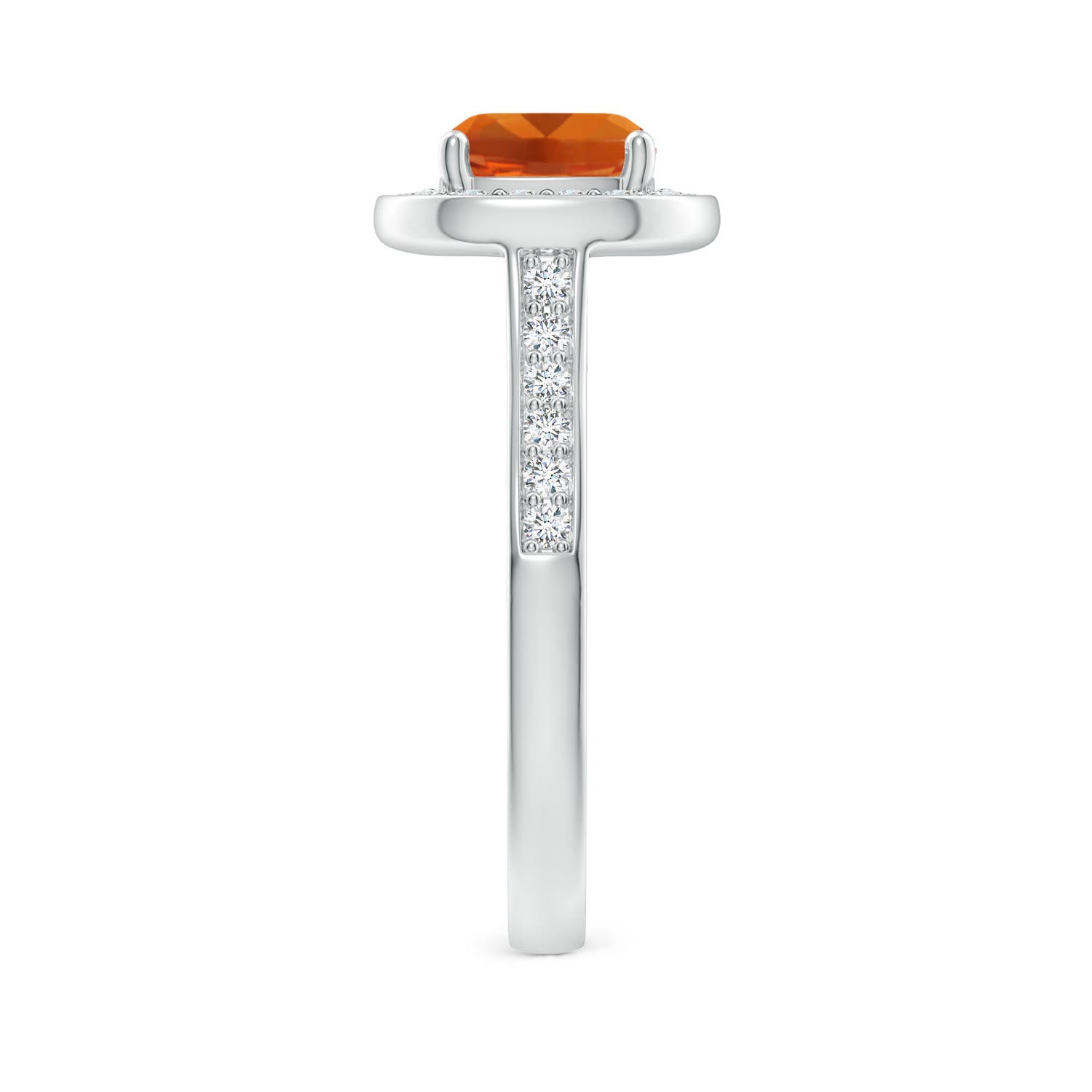 AAAA - Citrine / 1.79 CT / 14 KT White Gold