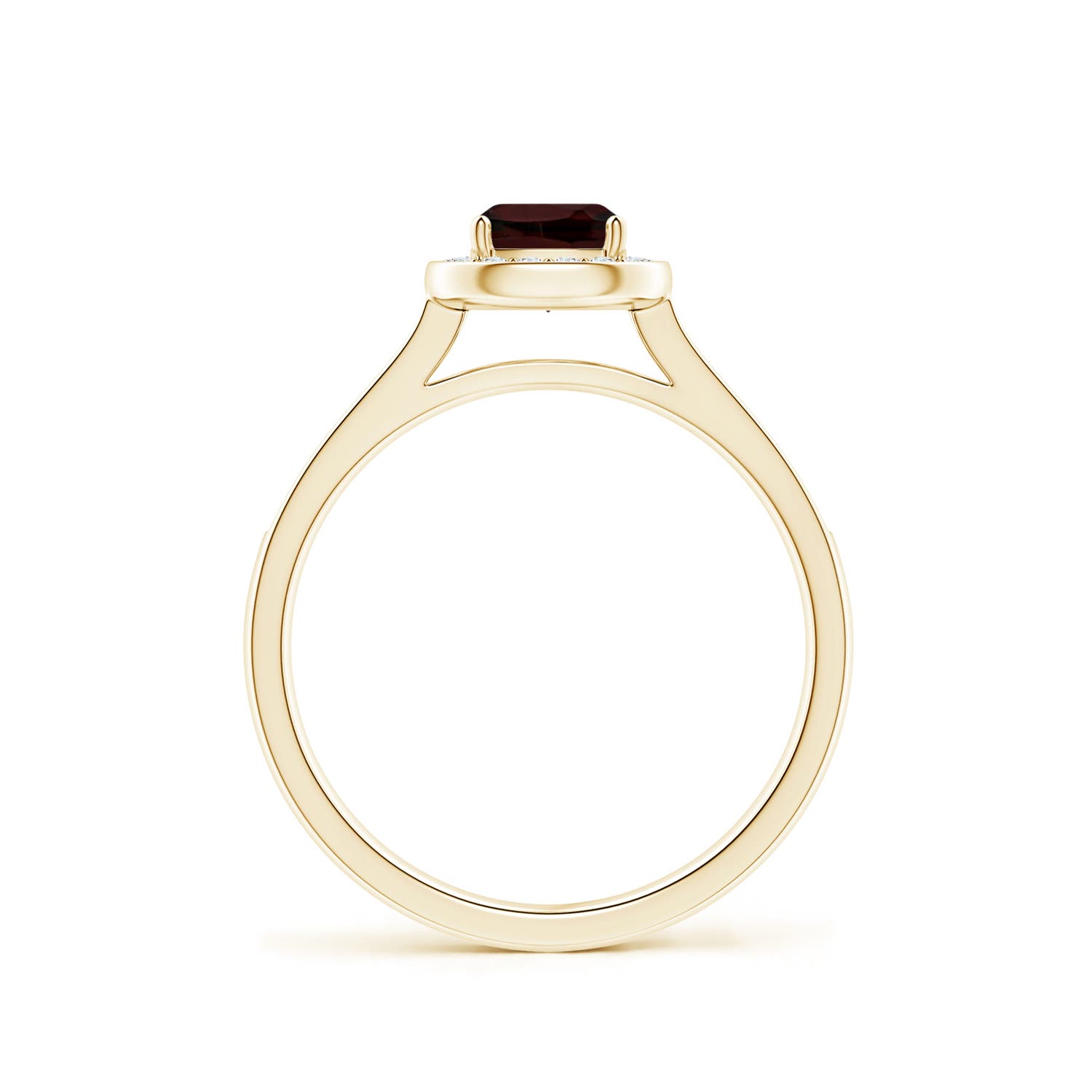 A - Garnet / 1.01 CT / 14 KT Yellow Gold