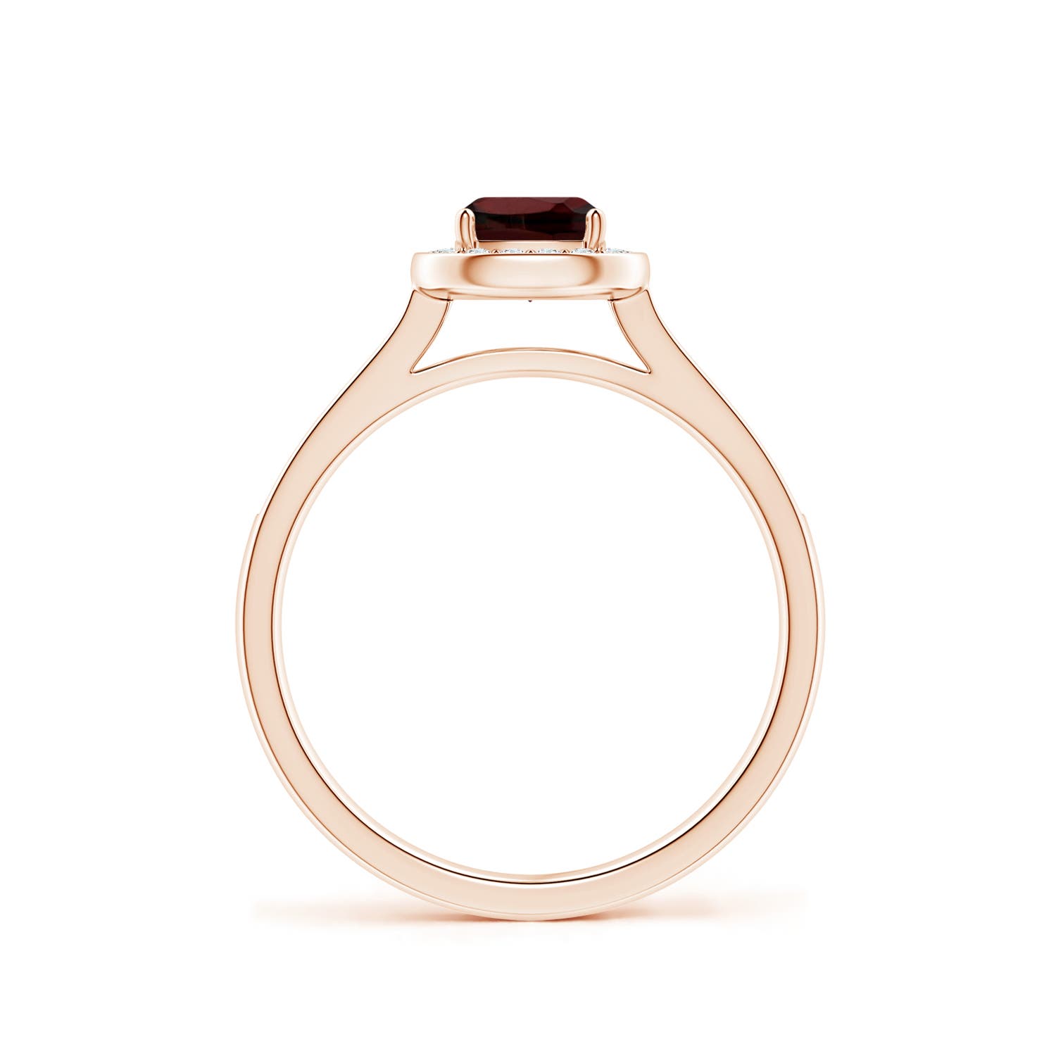 AA - Garnet / 1.01 CT / 14 KT Rose Gold