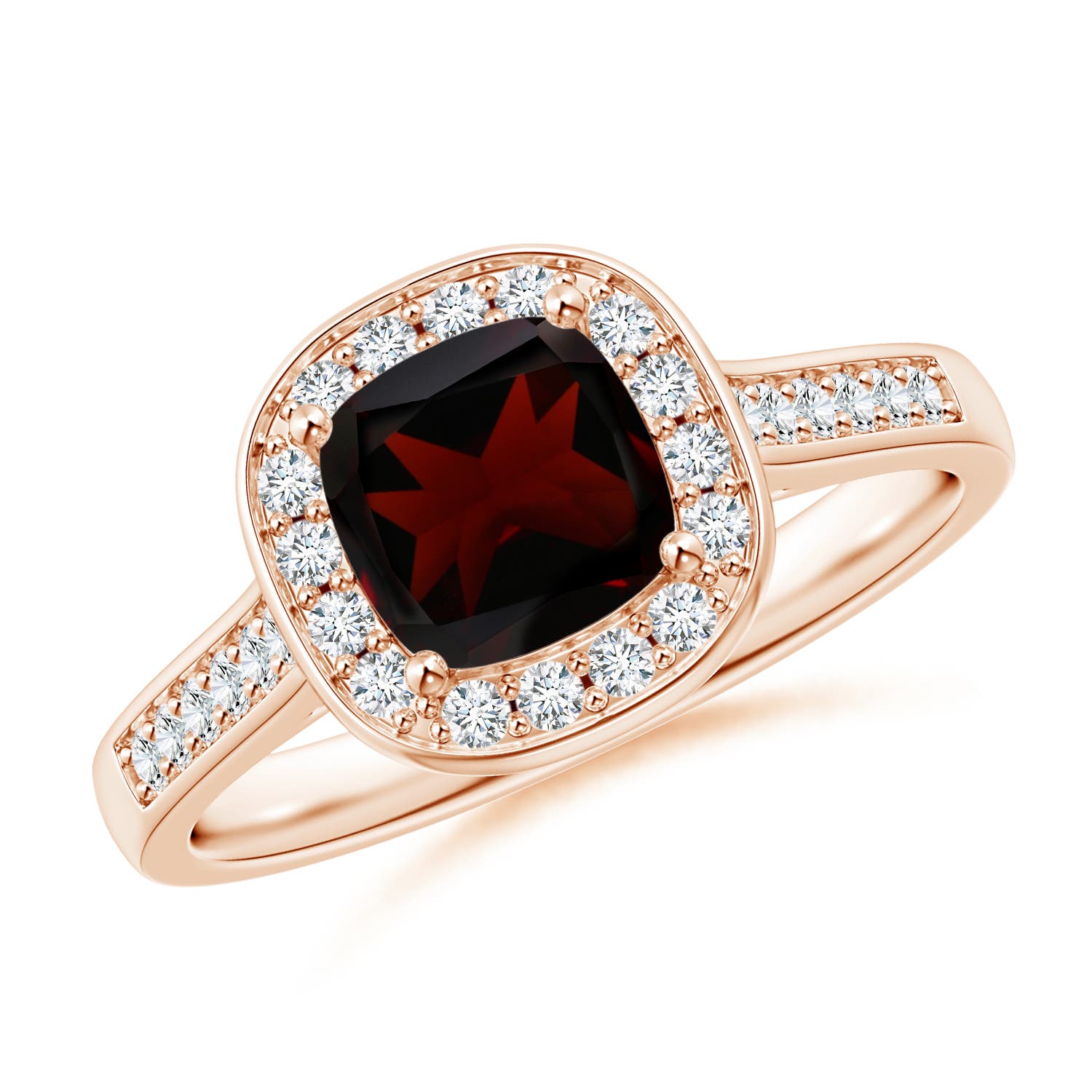 A - Garnet / 1.53 CT / 14 KT Rose Gold