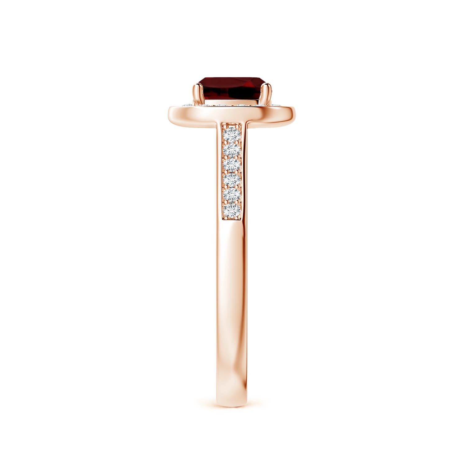 A - Garnet / 1.53 CT / 14 KT Rose Gold