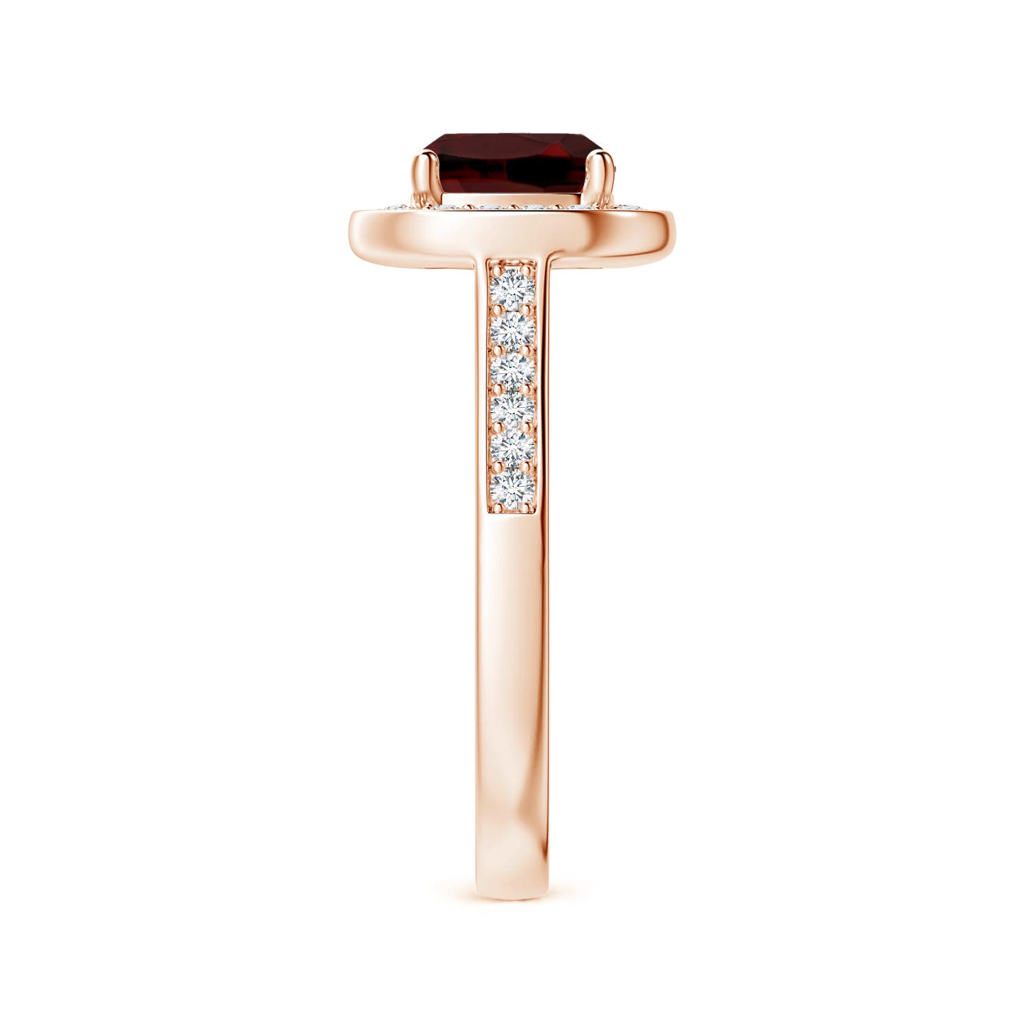 AA - Garnet / 1.74 CT / 14 KT Rose Gold