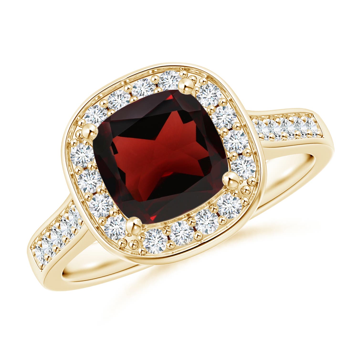 AA - Garnet / 1.74 CT / 14 KT Yellow Gold