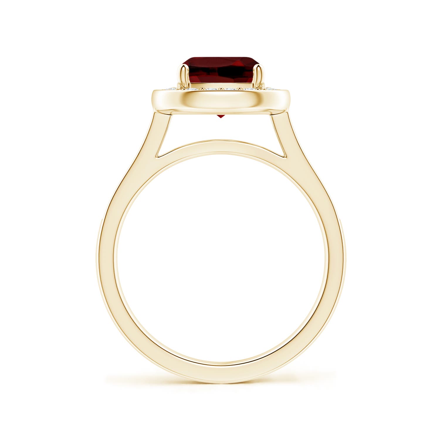 AAAA - Garnet / 1.74 CT / 14 KT Yellow Gold