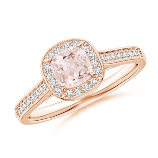 Cushion A Morganite