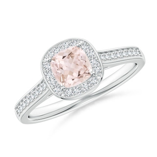Cushion A Morganite