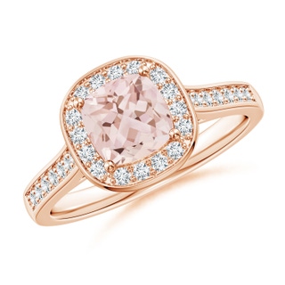 Cushion AAA Morganite