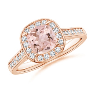 Cushion AAAA Morganite
