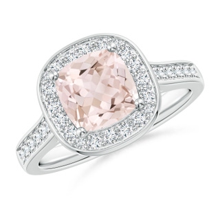 Cushion A Morganite