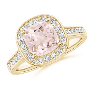 Cushion A Morganite
