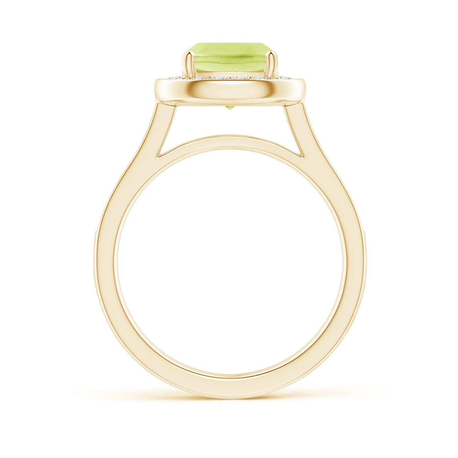 A - Peridot / 1.79 CT / 14 KT Yellow Gold