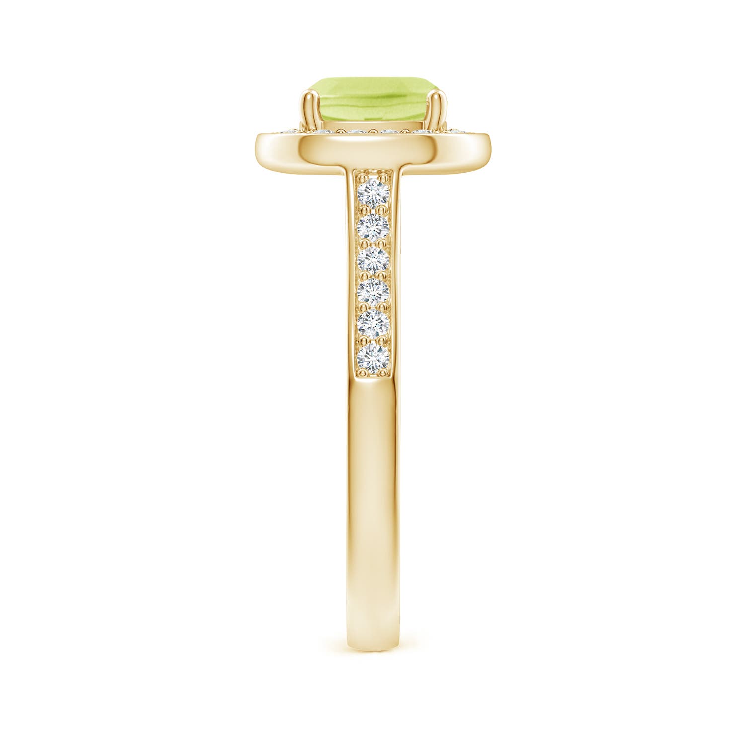 A - Peridot / 1.79 CT / 14 KT Yellow Gold