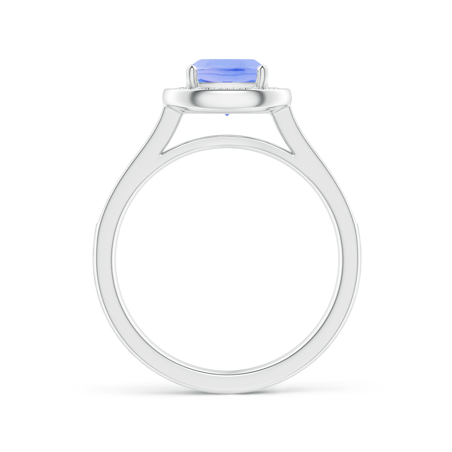 A - Tanzanite / 1.33 CT / 14 KT White Gold