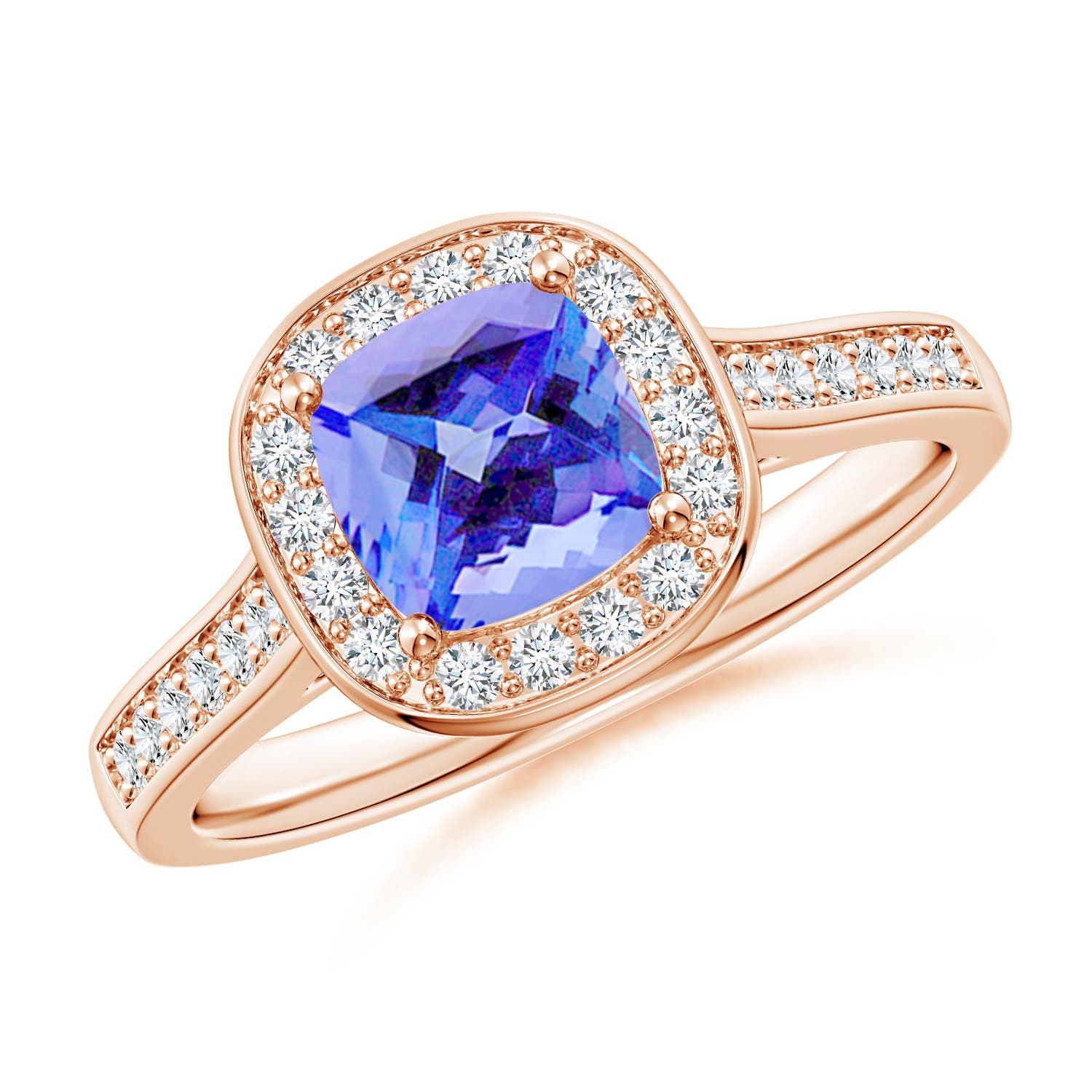 AA - Tanzanite / 1.33 CT / 14 KT Rose Gold