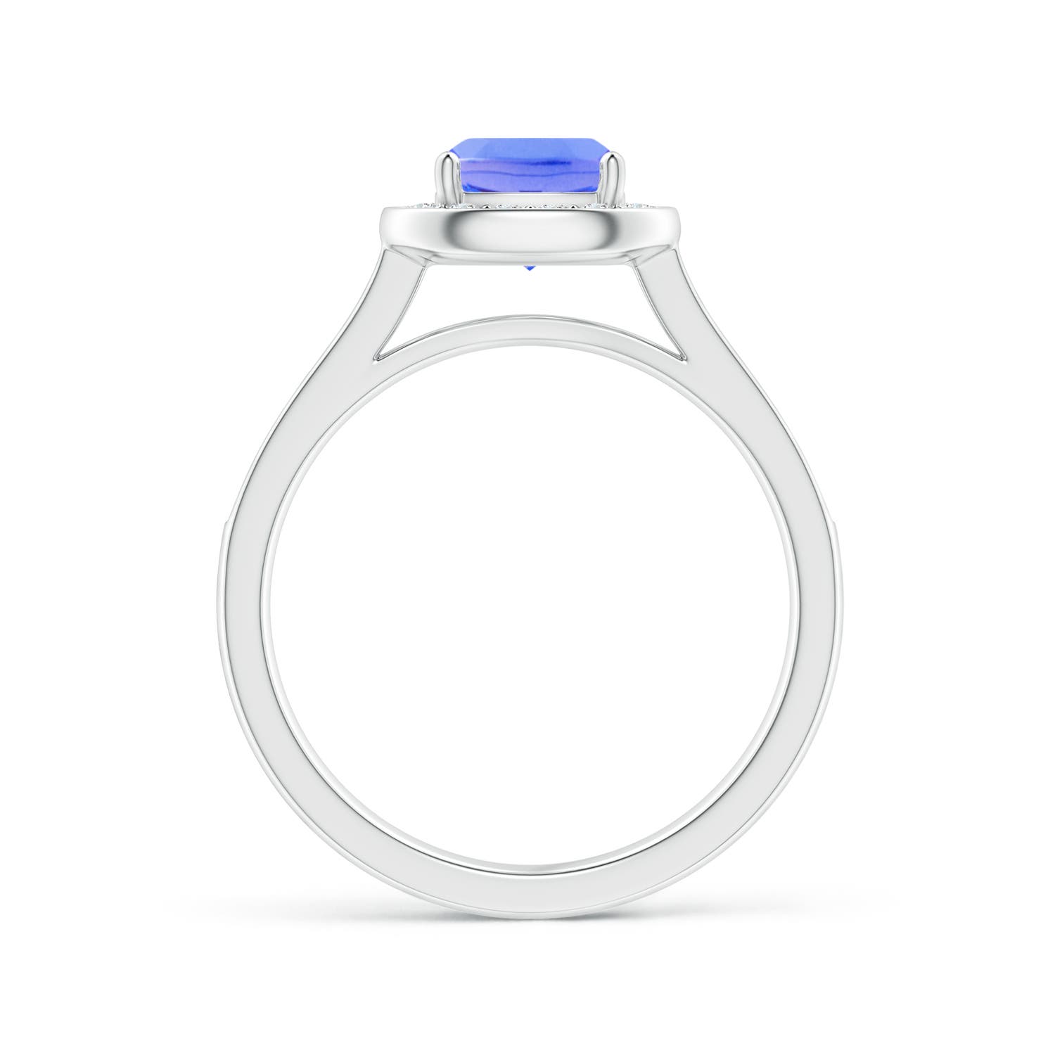 AA - Tanzanite / 1.33 CT / 14 KT White Gold