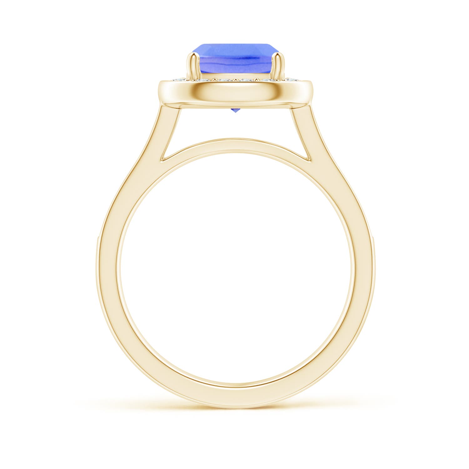 AA - Tanzanite / 1.89 CT / 14 KT Yellow Gold