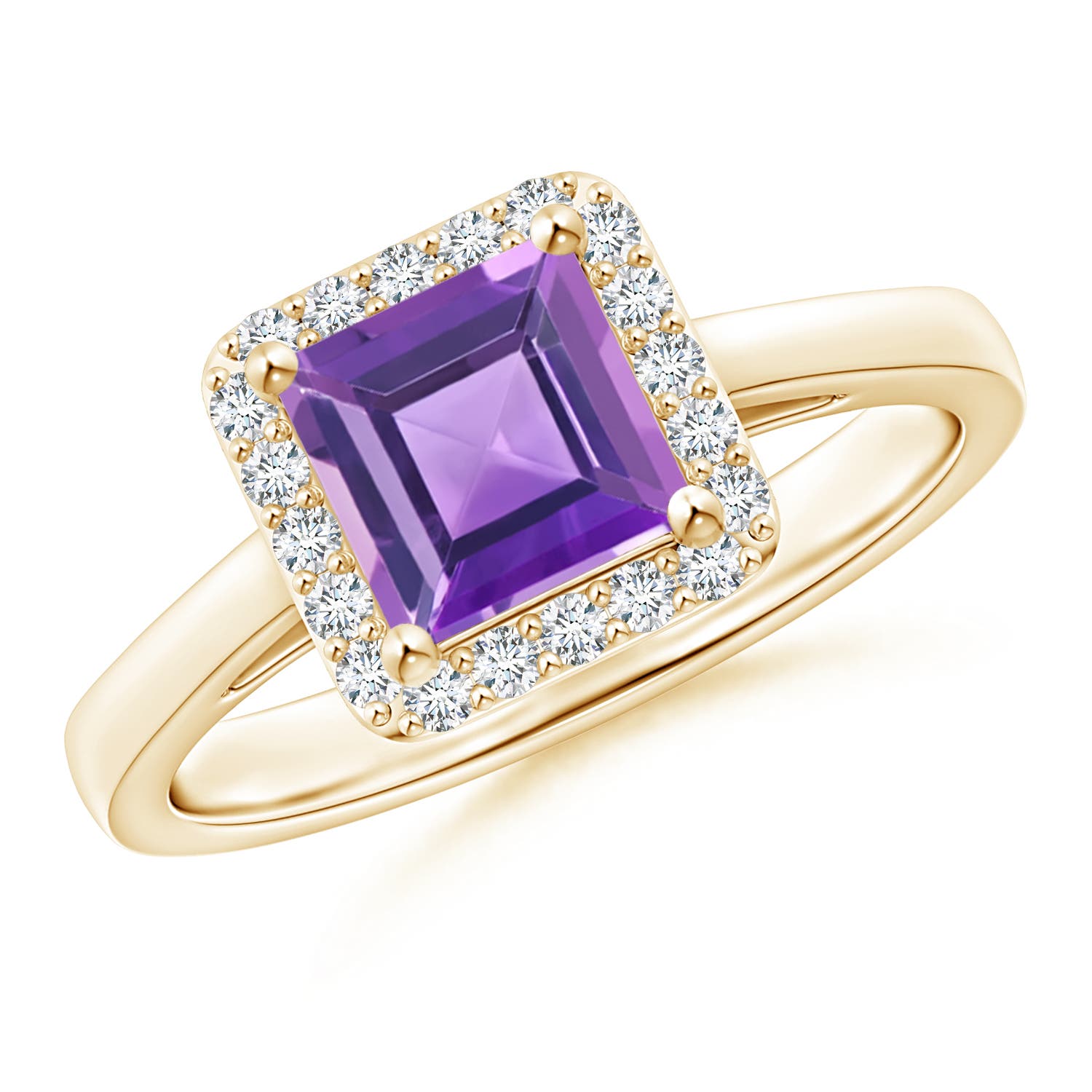 AA - Amethyst / 1.2 CT / 14 KT Yellow Gold